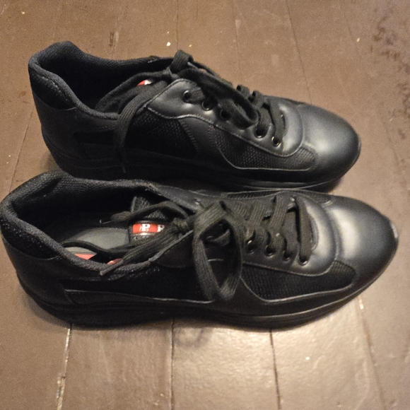 Prada Men\'s Black Athletic Sneakers main image 5